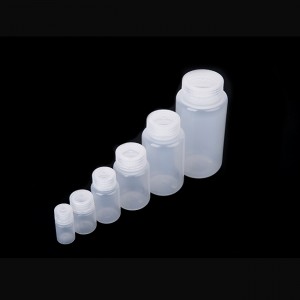 Plastic reagensflessen van 250 ml