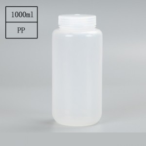 1000 ml plastikozko erreaktibo botilak