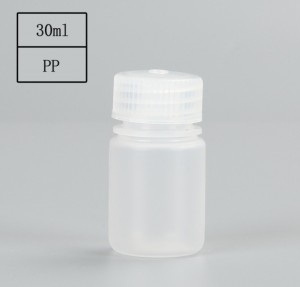 Plastic reagensflessen van 30 ml