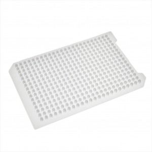 384 Round Well Silicone Sealing Mat សម្រាប់បន្ទះ PCR 384