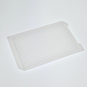 384 rundbrønns silikonforseglingsmatte for 384 PCR-plate
