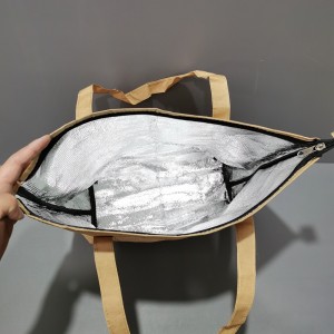 Aṣa Tyvek Insulated Food Cooler Bag Tote Bag Ecofriendly Cooler Bag,Ayika Awọn baagi tutu ACD-CW-004