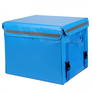 Acoolda Aluminum foil insulated food pizza warmer fast food delivery cooler Box para sa bike