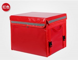 Acoolda Aluminum foil insulated food pizza warmer fast food delivery cooler Box para sa bike