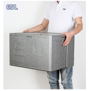 43L/21L/60L/65L/81L/108L Биоразградлива EPP Топла замрзната храна транспортна кутија за испорака ACD-W23-009