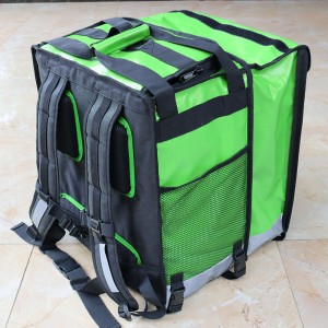 Низок MOQ за Кина Висококвалитетна ентерална торба за испорака со еколошки материјал зелена боја
