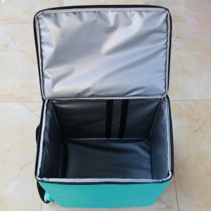 Προσαρμοσμένη τσάντα ώμου με νάιλον θερμική τσάντα φαγητού PEVA με κηρήθρα μέσα στο ACD-H-004