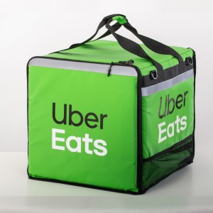 Fremstillet standard Kina kommerciel madleveringstaske, førsteklasses isolering termisk taske Uber til spisesteder, Restaurant Catering Service Hold maden varm