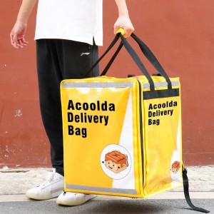 OEM Factory for China Food Delivery Bag Takeaway Leverans ryggsäck Paket kylväska med skiljebräda