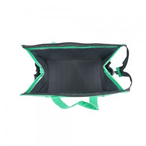 Wholesale Price Non-Woven PP Delivery Thermal Bag para sa Fast Food na may Side Pocket ACD-H-027