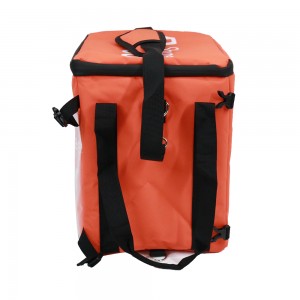 Yakagadzirirwa Foldable Waterproof Zipper Kuvhara Chikafu Delivery Thermo Bag ine Sling Straps ACD-H-036