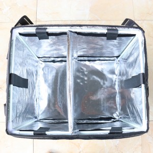 Fihenam-bidy lehibe China Aluminum Foil Insulated Bags Thermal Insulation Bags ho an'ny fitaterana fanaterana sakafo mitazona mangatsiatsiaka na hafanana marobe