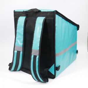 ILogo elungiselelweyo iLogo Foldable Food Delivery Backpack Reflector -Deliveroo Style ACD-B-105