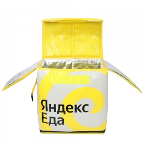 Ранец за испорака со висока изолација за топла храна Yandex Eat Style Russia -Прифатете го приспособениот ACD-B-116