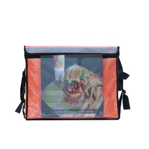 Τσάντα παράδοσης τροφίμων με προσαρμοσμένο λογότυπο Wifi/4G/Bluetooth Led Screen για ποδήλατο