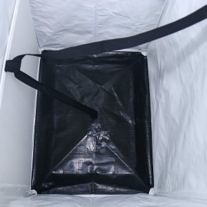पार्सल सॉर्टिंग बिग बल्क बॅगसाठी ग्रीन पीपी विणलेली लॉजिस्टिक सॉर्टिंग बॅग