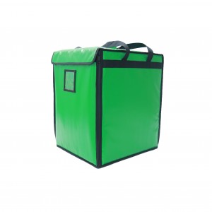 Bolsa de entrega extra grande para bolsas de entrega de motos de comestibles con estante metálico estable de tres capas ACD-M-023