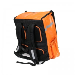 Čvrsti narančasti 80L ruksak za dostavu hrane s toplinskom izolacijom