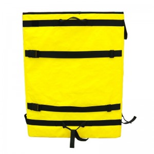 Жълта PP тъкана логистична сортираща торба за сортиране на колети, голяма насипна торба