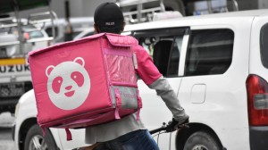 500D Food Panda mootorratta kohaletoimetamise kott Isolatsiooniga seljakott ACD-B-150