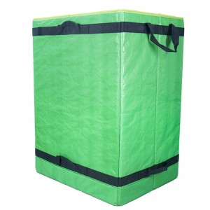 Zelený PP tkaný logistický sáček na třídění balíků Big Bulk Bag