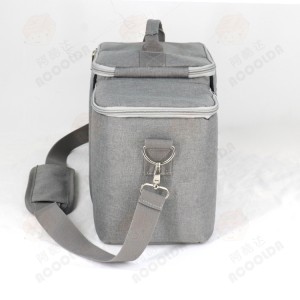 Polyester Insulated Lunch Cooler Bag para sa Meal Box ACD-CM-004