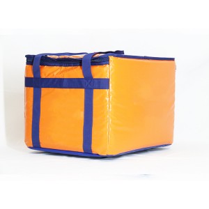 कस्टमाइज्ड फॅशन डिझाईन फूड डिलिव्हरी टोट बॅग केटरिंग बॅग टॉप लोडिंग बॅग तलबट स्टाइल ACD-H-008