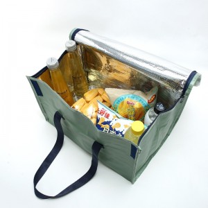 Індывідуальны сумка-халадзільнік з поліпрапіленавай тканіны вялікай ёмістасці з ACD-W23-001