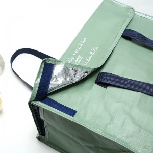 Customized PP Fabric Cooler Bag ຄວາມອາດສາມາດຂະຫນາດໃຫຍ່ທີ່ມີ ACD-W23-001