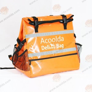I-Wholesale Price Brand Eco Private Ukuhanjiswa kokutya Roll up up Backpack ACD-B-013