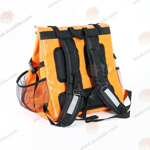 Wholesale Mutengo Brand Eco Private Food Delivery Roll up Backpack ACD-B-013