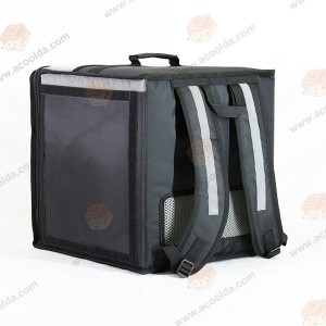 Top Quality China PVC Customized Logo Printed Folding grocery Backpack Food Delivery Insulated Cooler Lunch Lunch Bag