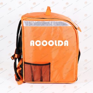 Чанта за доставка на храна Acoolda за ездач, оборудване за доставка на пица, охладителна раница