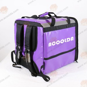 Acoolda Wholesale Hot Food пакеттери жылууланган жеткирүү рюкзактарын сактоо үчүн термикалык