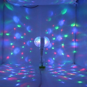 Hot sale Two Light Wall Sconce - DJ Stage Lighting RGB Crystal LED Magic Ball Light Digital Lamp Promotional Gift Light – Aina