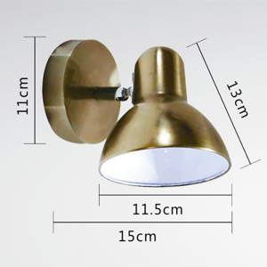 Adjustable Modern Led Light fixtures for Hotel wall lamp with power outlet corridor bedside