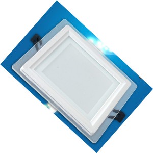 Square version COB downlight with frosted glass cover