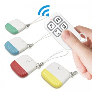 Wallet Whistle Item Tracker Keychains Indoor Finder Tools Wireless Anti Lost Alarm Key Finder Locator With Remote