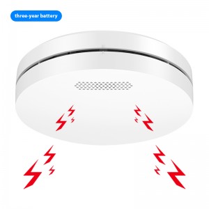 3 Years Battery Hotel Office Home Wireless Fire Alarm Sensor 85db Smoke Alarm Detector Fire Alarm With Home Alarm System