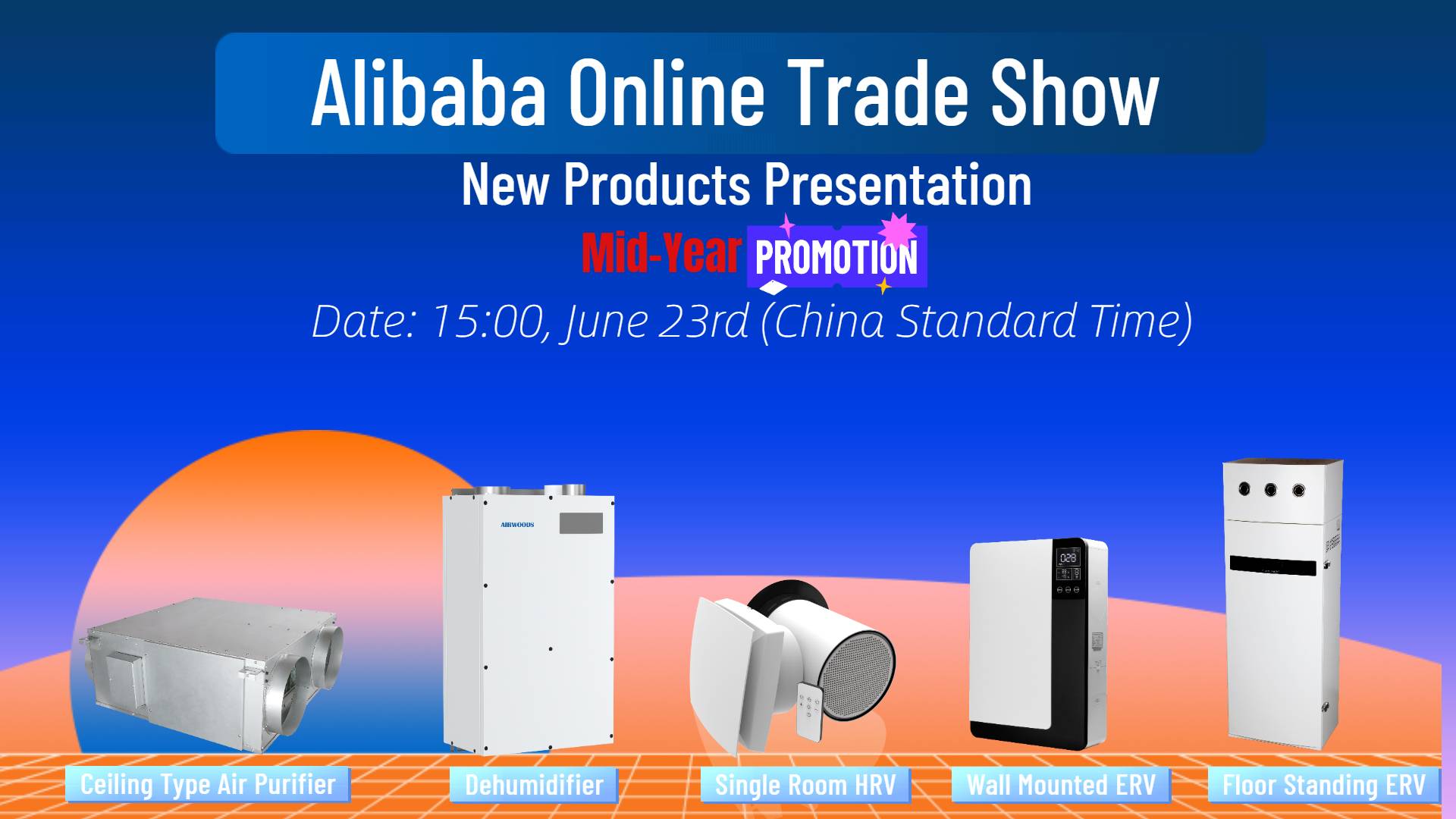 2021 m. birželio mėn. Alibaba internetinės parodos tiesioginės parodos tvarkaraštis