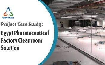 Solución de sala limpia de fábrica farmacéutica de Egipto