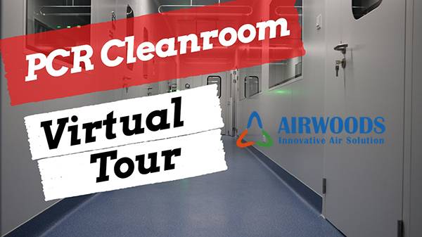 Цэнтр па кантролі за хваробамі PCR Cleanroom Віртуальны тур