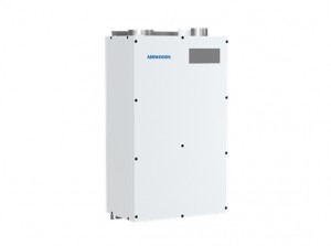 Ventical Heat Recovery Dehumidifier dengan Plate Heat Exchanger