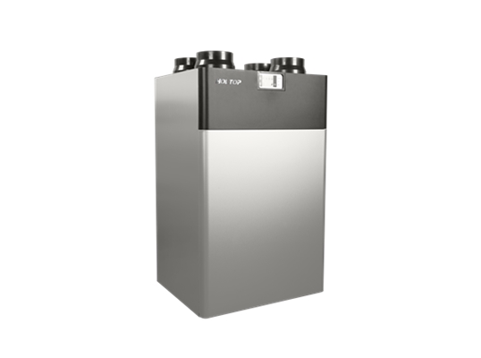Ventilador de recuperação de calor vertical compacto HRV de alta eficiência e alta eficiência Imagem em destaque