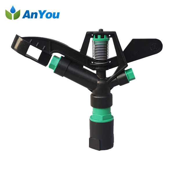 China 2 Nozzle Plastic Impact Sprinkler factory and manufacturers