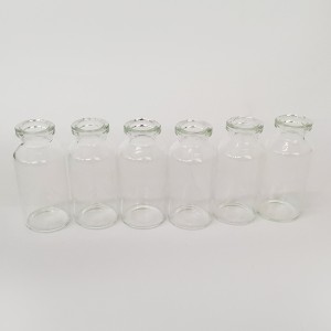 moulded glass vials for injection vials