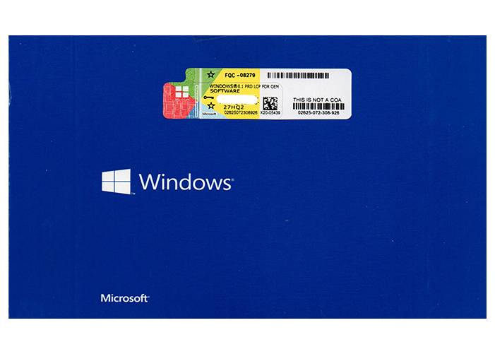 Windows 8.1 Pro OEM Package 100% Online Activation