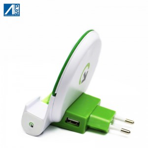 Smart Phone Charging Station Mobile phone charger Foldable European Plug Docking station EU Adatper AC adapter Organizer Holder Phone charge USB wall charger