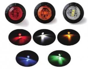 3/4” ROUND MARKER CLEARANCE LIGHT
