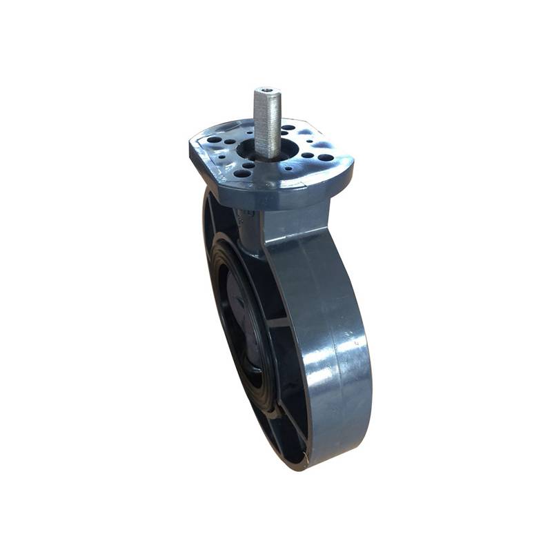 OEM Manufacturer Male Female Camlock Connectors - UPVC butterfly valve flat shaft drive – DA YU PLASTIC